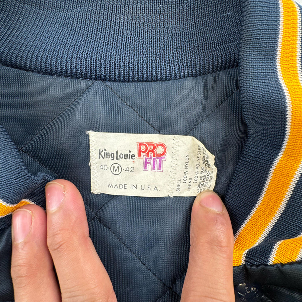 King Louie Pro Fit Made in USA Satin Bomber Jacket - VR1340