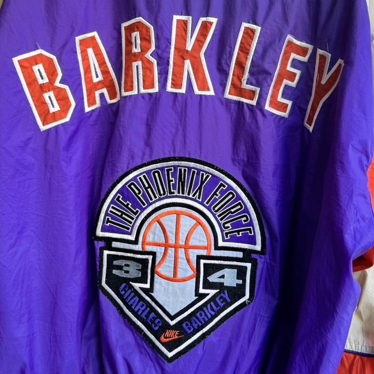 Vintage NIKE The Phoenix Suns CHARLES BARKLEY #34 Jacket