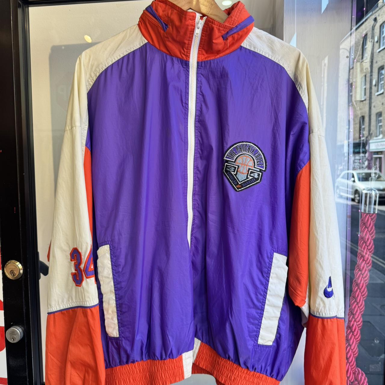 Vintage NIKE The Phoenix Suns CHARLES BARKLEY #34 Jacket