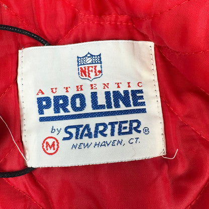 Rare Vintage 1980s San Francisco 49ers Satin Starter Proline Bomber Jacket - Made in USA - VR1104