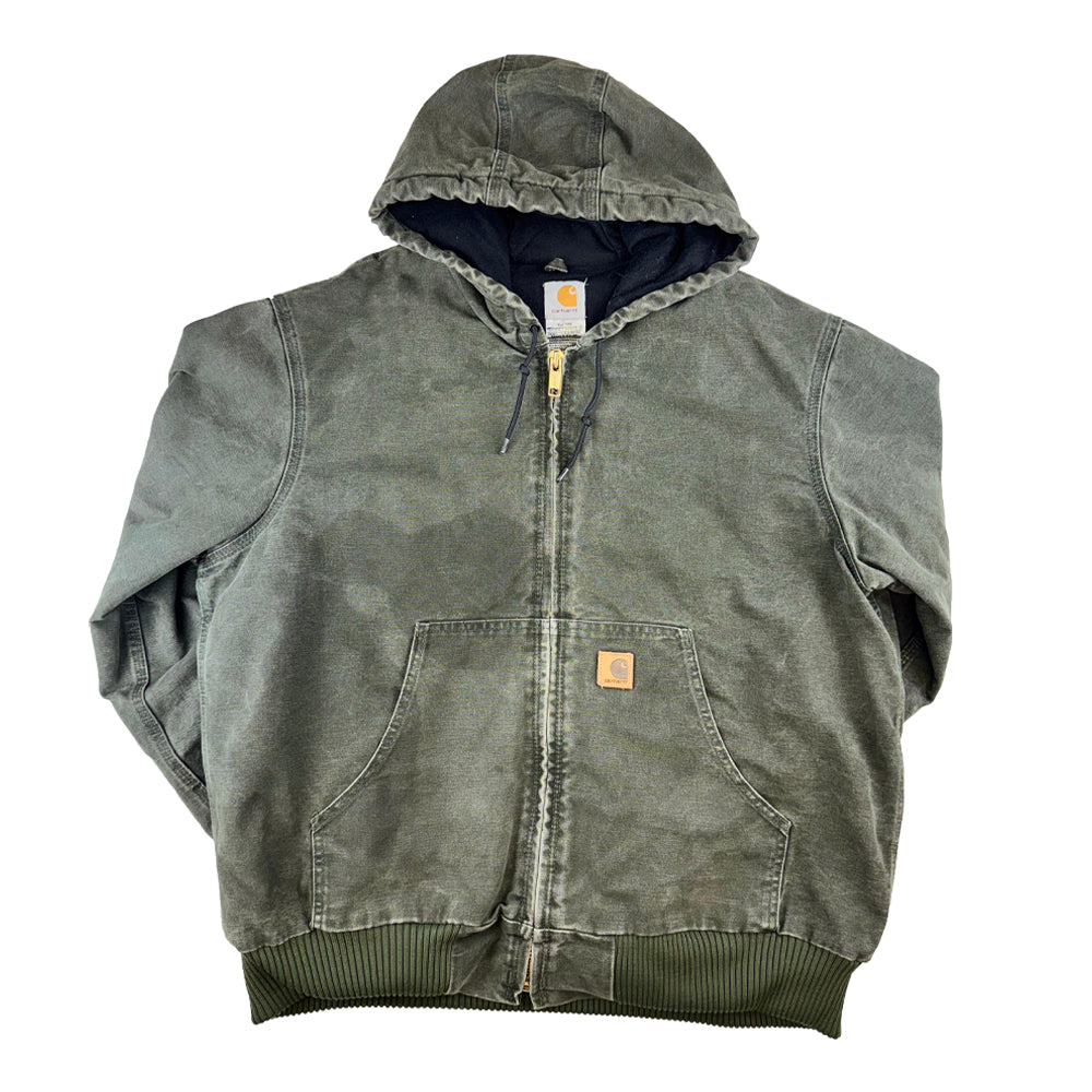 OG Vintage Carhartt Canvas Hooded Jacket, Made in the USA - VR1137