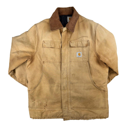 OG Vintage Carhartt Sandstone Traditional Coat - Blanket Lined - VR1129