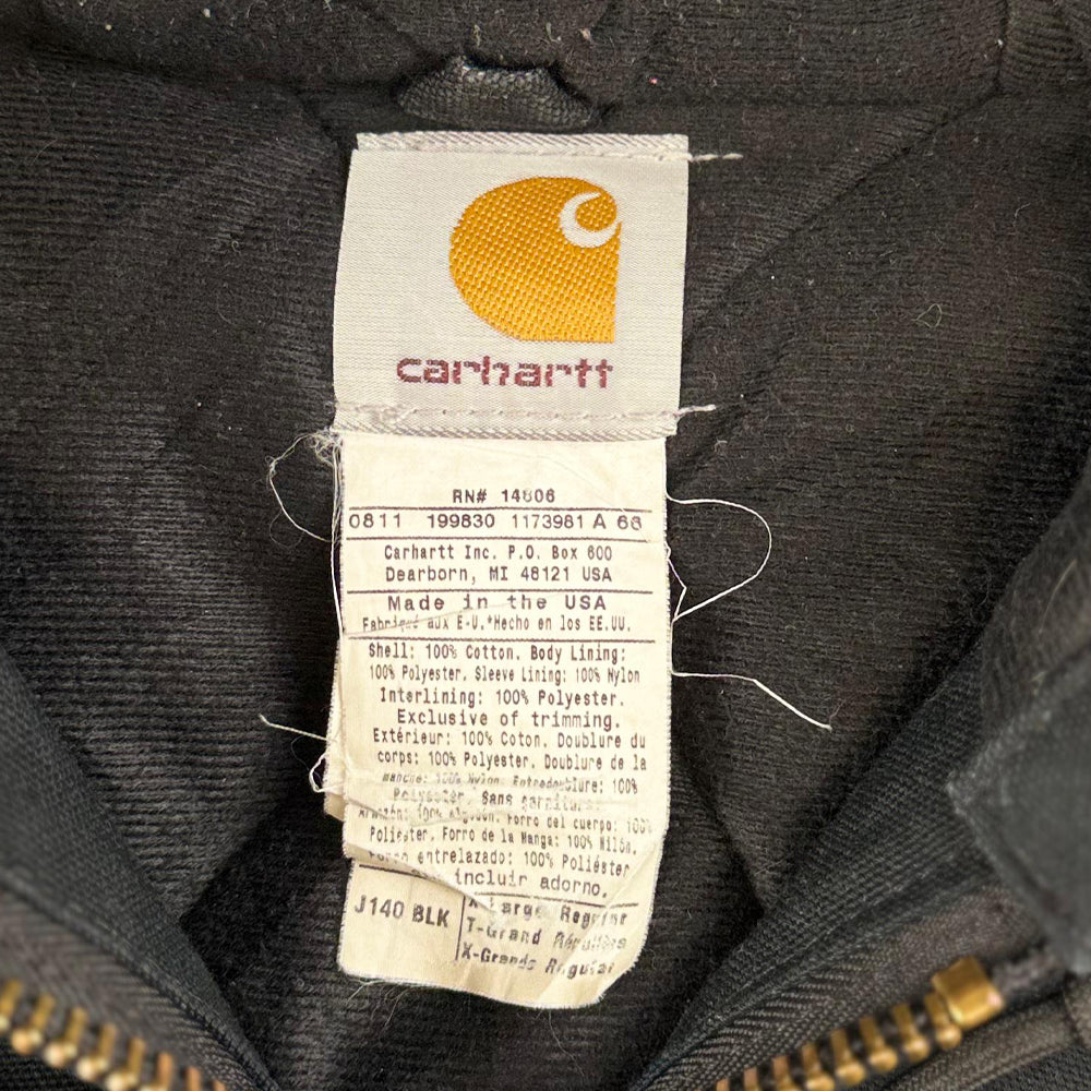 OG Vintage Carhartt Duck Hooded Jacket, Made in the USA - VR1141