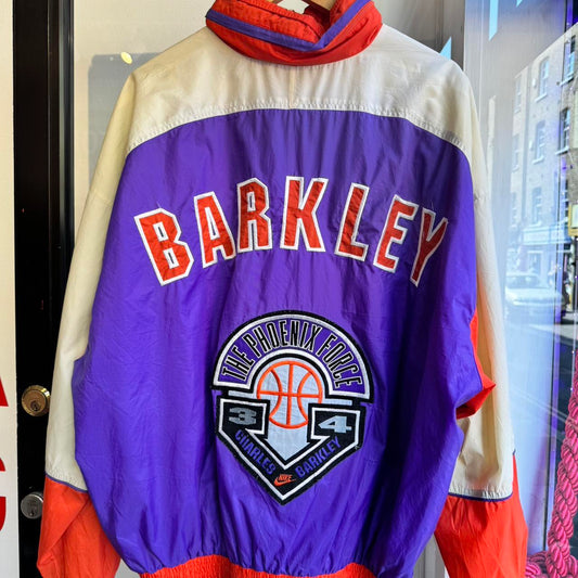 Vintage NIKE The Phoenix Suns CHARLES BARKLEY #34 Jacket